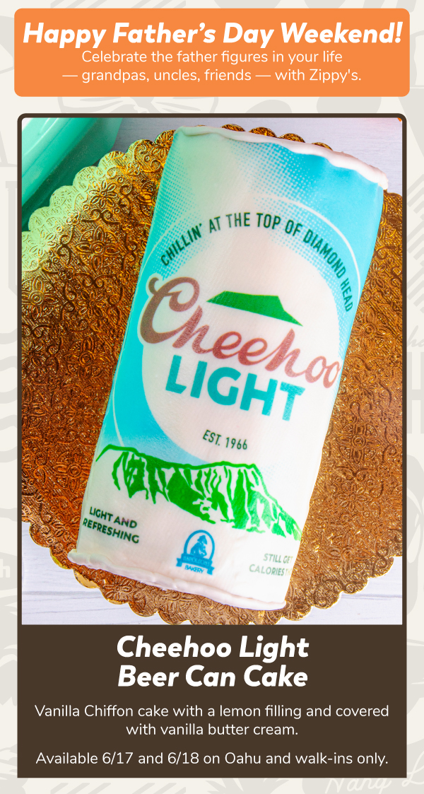 The Ultimate Beer Can Cake for Dad Zippy's